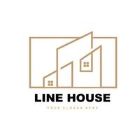 logotipo de la casa, diseño de muebles de construcción, vector de construcción, icono de marca de propiedad, bienes raíces, vivienda