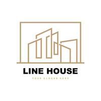 House Logo, Building Furniture Design, Construction Vector, Property Brand Icon, Real Estate, Housing vector