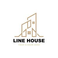 House Logo, Building Furniture Design, Construction Vector, Property Brand Icon, Real Estate, Housing vector