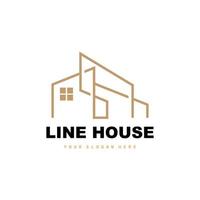 House Logo, Building Furniture Design, Construction Vector, Property Brand Icon, Real Estate, Housing vector