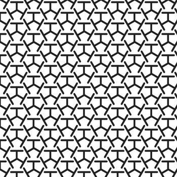 Pattern Design. seamless pattern. Vector seamless pattern. Modern stylish texture with monochrome trellis.Geometric Pattern Design