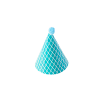 Blue Party Hat cutout, Png file