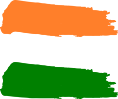 diseño de la bandera india png