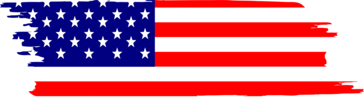 American flag design png