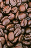 primer plano de granos de cafe