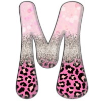 meio leopardo preto e rosa clipart png