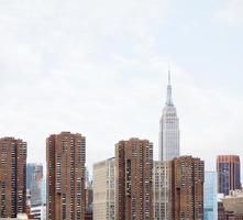 Midtown Manhattan skyline with Empire State Building photo