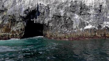Morros de Potosi in Zihuatanejo Guerrero, islands of beautiful rocks video