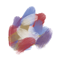 Abstract watercolor stain graphic element png