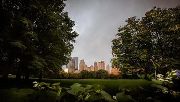 parque central de la ciudad de nueva york foto