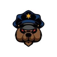 New Bear Mascot Design Vector