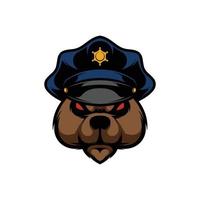 New Bear Mascot Design Vector