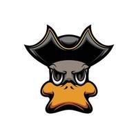 The Duck Graphic Logo Design vector