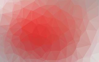 Light Red vector polygon abstract layout.