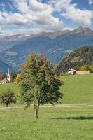 Landscape close to Hafling in South Tirol, Trentino, Italy photo