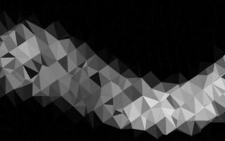 Light Silver, Gray vector blurry triangle texture.