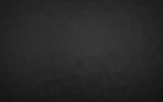 Dark Silver, Gray vector polygon abstract layout.