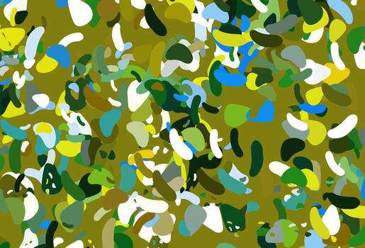 Light Blue, Yellow vector texture with random forms.