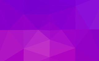 Light Purple vector polygon abstract background.