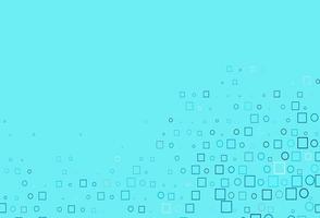 Light BLUE vector backdrop with dots, spots, cubes.