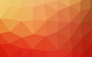 Light Red, Yellow vector abstract mosaic backdrop.