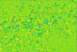 Light Green, Yellow vector pattern with lamp shapes.