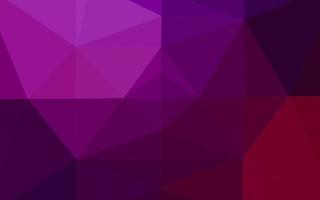 vector de color púrpura oscuro brillante fondo triangular.