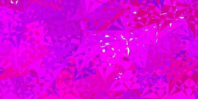 Light purple, pink vector layout with triangle forms.
