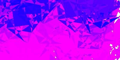 Light Purple, Pink vector texture with random triangles.