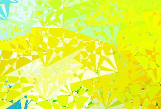 Light Multicolor vector pattern with abstract shapes.