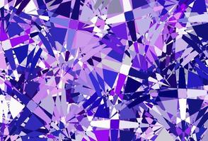 Dark Purple, Pink vector texture with random triangles.