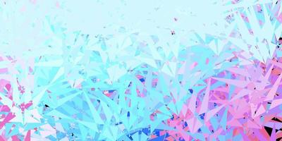 Light multicolor vector texture with random triangles.