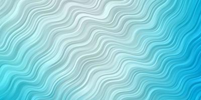 Light BLUE vector backdrop with bent lines.