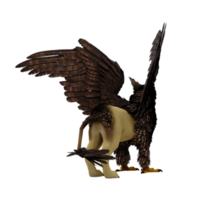 Griffin or griffon a legendary creature with the body of a lion, the head and wings of an eagle png