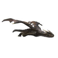 dragón 3d aislado png