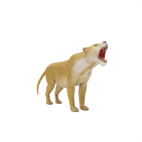 3D-Löwin isoliert png