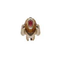 león 3d aislado png