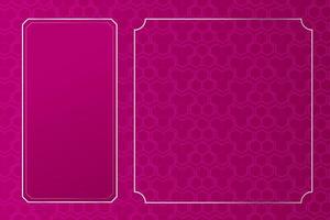 Modern luxury abstract background with golden line elements. modern pink background for design vector