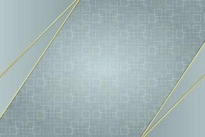 Modern luxury abstract background with golden line elements. modern gray background for design vector