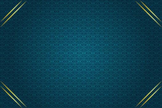 Modern luxury abstract background with golden line elements. modern blue background for design vector