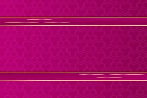 Modern luxury abstract background with golden line elements. modern pink background for design vector