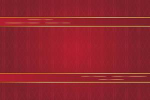 Modern luxury abstract background with golden line elements. modern red background for design vector