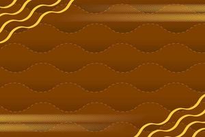 Modern luxury abstract background with golden line elements. modern golden brown background for design vector