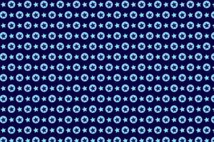 Pattern with star-patterned geometric elements in blue tones. abstract gradient background vector