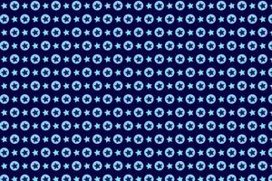 Pattern with star-patterned geometric elements in blue tones. abstract gradient background vector