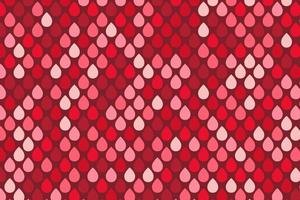 Pattern with geometric elements in red tones abstract gradient background vector