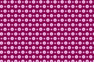 Pattern with star-patterned geometric elements in pink tones. abstract gradient background vector