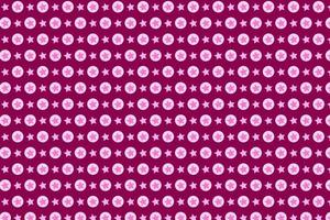 Pattern with star-patterned geometric elements in pink tones. abstract gradient background vector