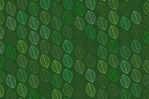 Pattern with geometric elements in green tones abstract gradient background vector