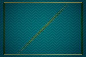Modern luxury abstract background with golden line elements. modern green background for design vector